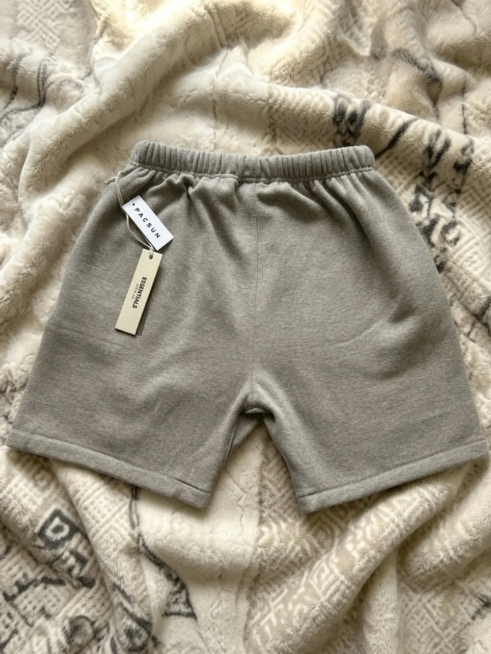 Fear of God ESSENTIALS Men's Dark Oatmeal Shorts Multiple Sizes